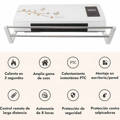 Mini Aire Acondicionado Portátil 2 en 1 Calor y Frio - Bajo consumo y Máxima Potencia